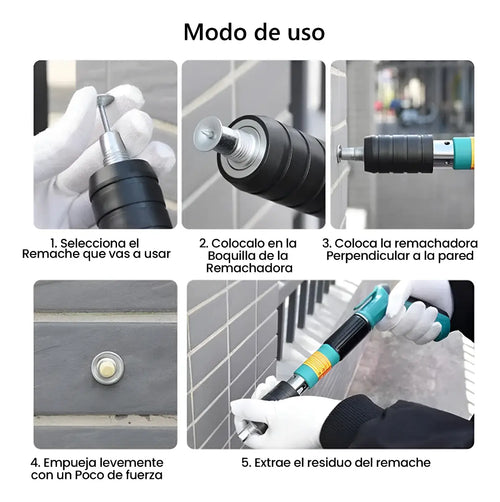 A141 Remachadora Multi Impacto Pro